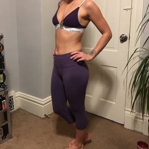 Purple VSX yoga pants